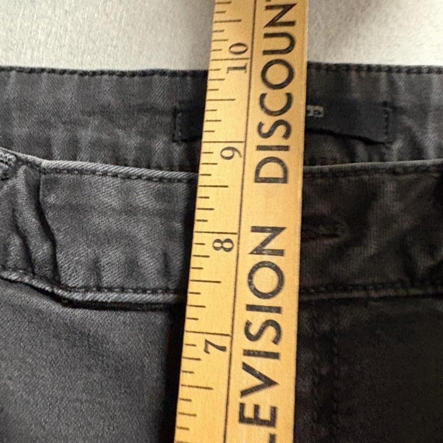Joe's Jeans Womens 30 Black Skinny Jeans Stretch Denim Mid Rise like 31x27