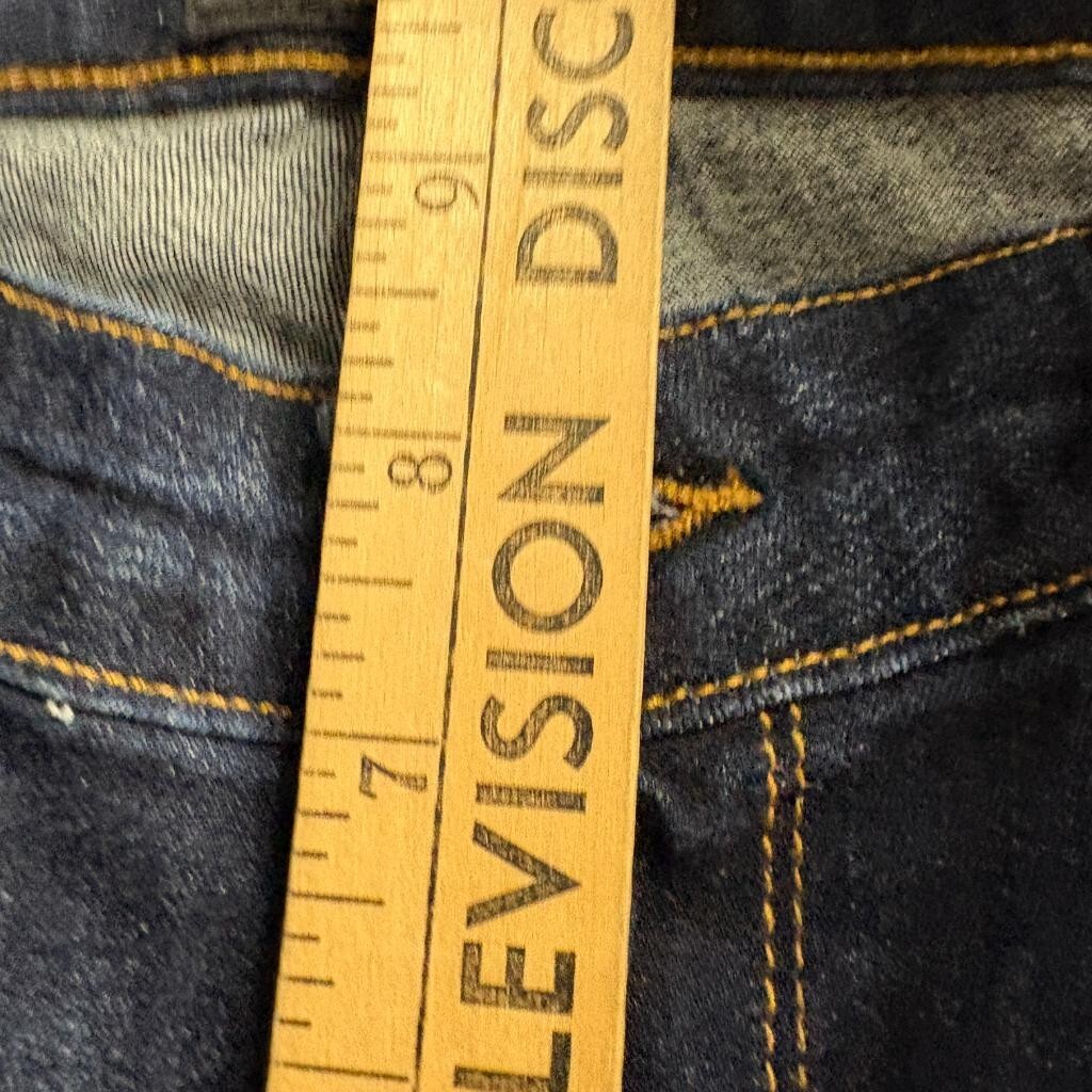 Bleu Bleu Jeans Womens 27 Skinny Dark Wash Denim Made in USA Stretch Blue