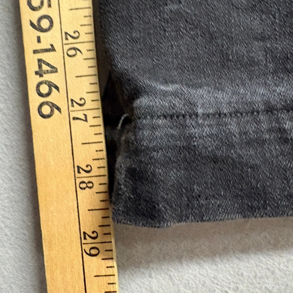 Seven7 Slim Flare Jeans Womens Size 12 Black Denim Stretch High Rise