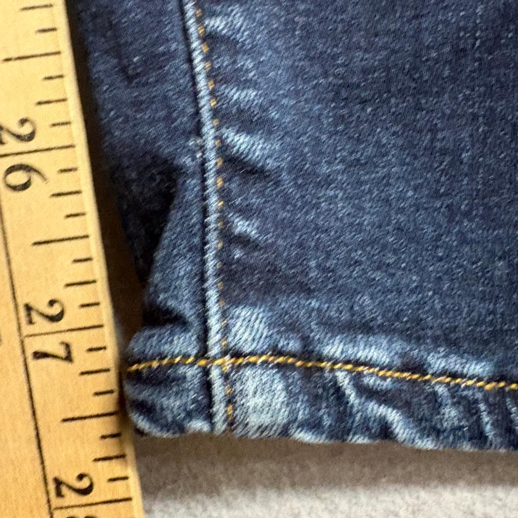 Frame Denim Le High Skinny Jeans Womens 27 Wythe Blue Stretch Ankle Zip