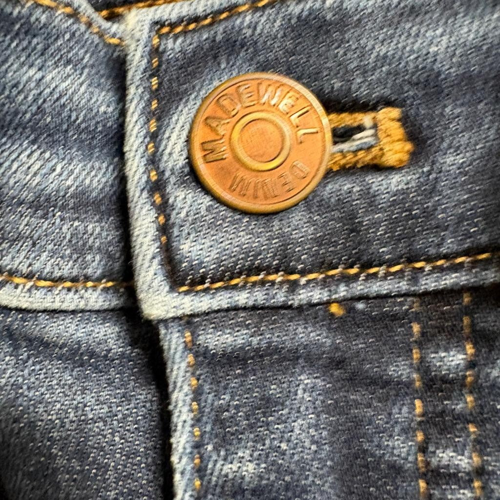 Madewell 10 High Rise Skinny Jeans Womens 27 Blue Denim Stretch Tencel Blend