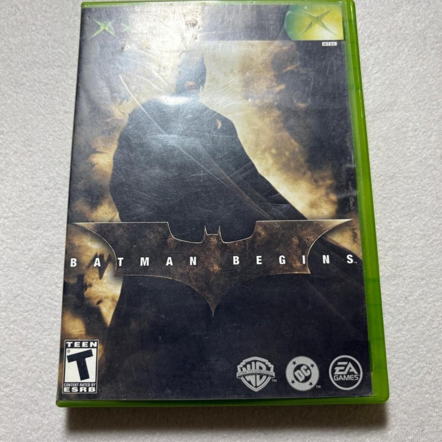 Batman Begins Microsoft Xbox Original Game Complete CIB Tested