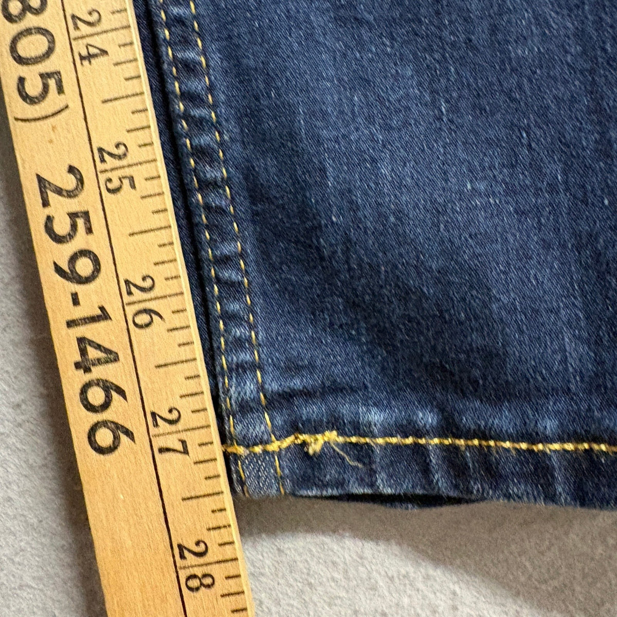 Free Assembly Skinny Jeans Womens 16 Dark Wash Blue Stretch Denim High Rise
