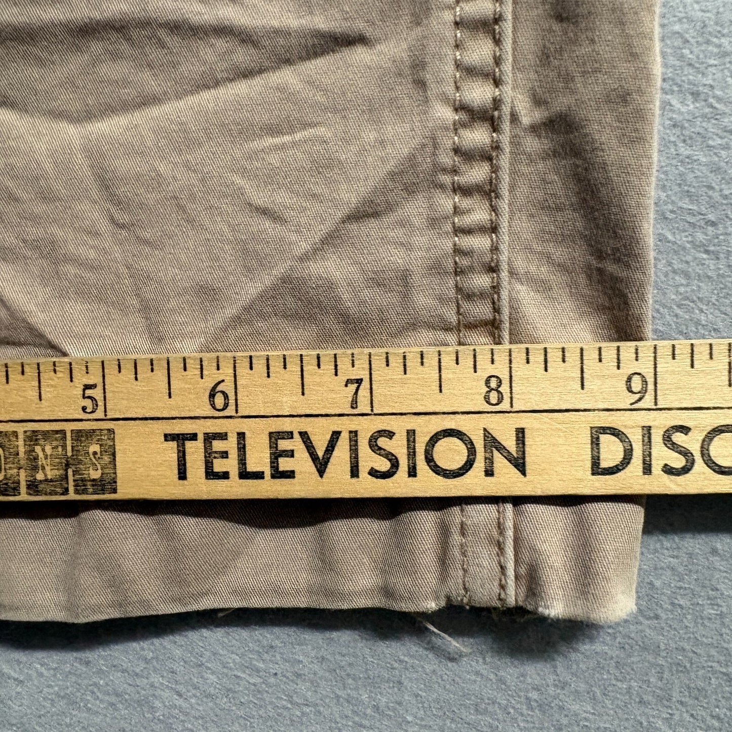 Hollister Cargo Pants Wide Leg Baggy Khaki W23 Fits Like 25x30 Y2K Utility