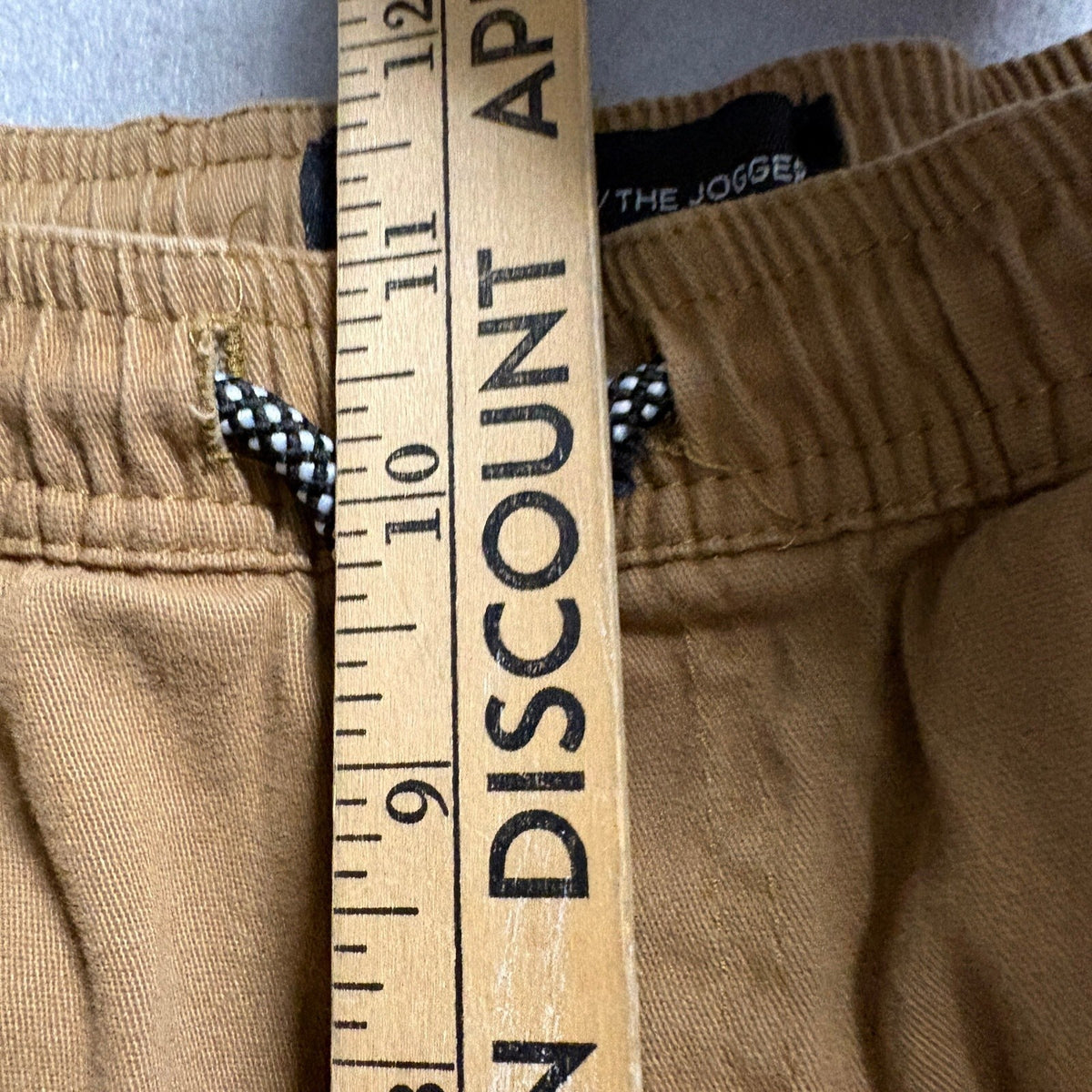 Brooklyn Cloth Co The Jogger Mens Large Tan Brown Ankle Zip Elastic Waist Pants - Photo 10