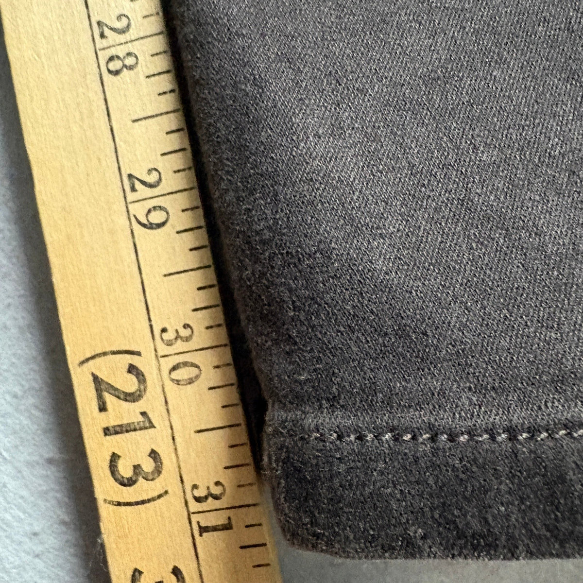 Bleulab Detour Reversible Ballet Legging Jeans Size 32 Dark Brown Coated USA