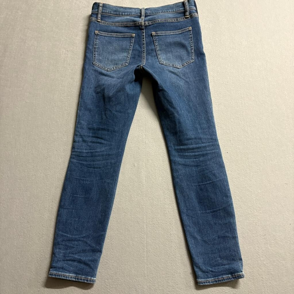 Hatch Maternity Skinny Jeans Womens Size 26 Blue Denim Elastic Side Panels
