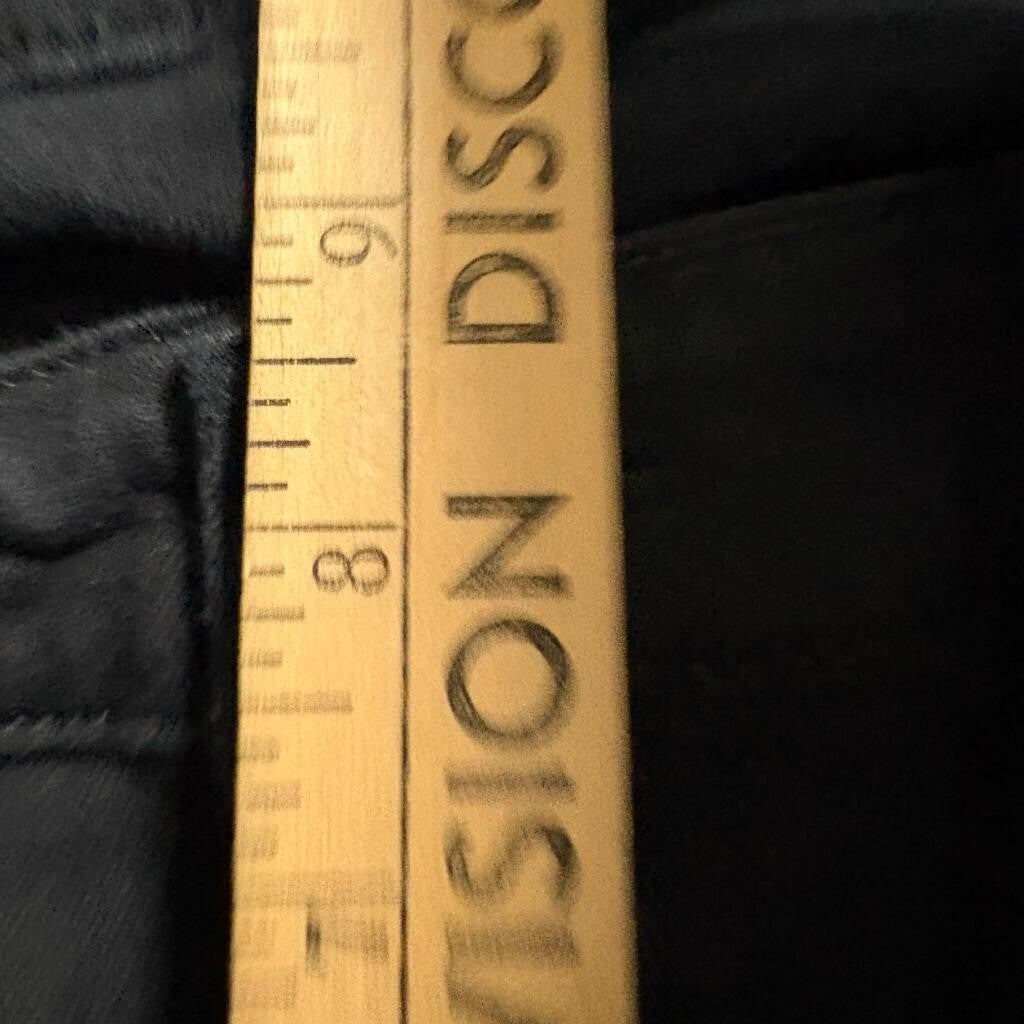 Lauren Ralph Lauren Womens Jeans Size 6 Black Denim Straight Leg Stretch