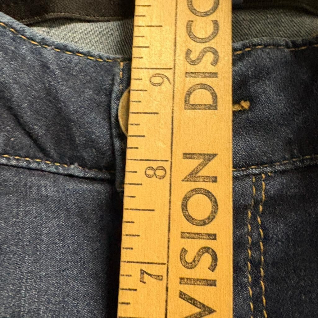 Democracy Absolution Bootcut Jeans Womens 12P Blue Stretch Denim Petite